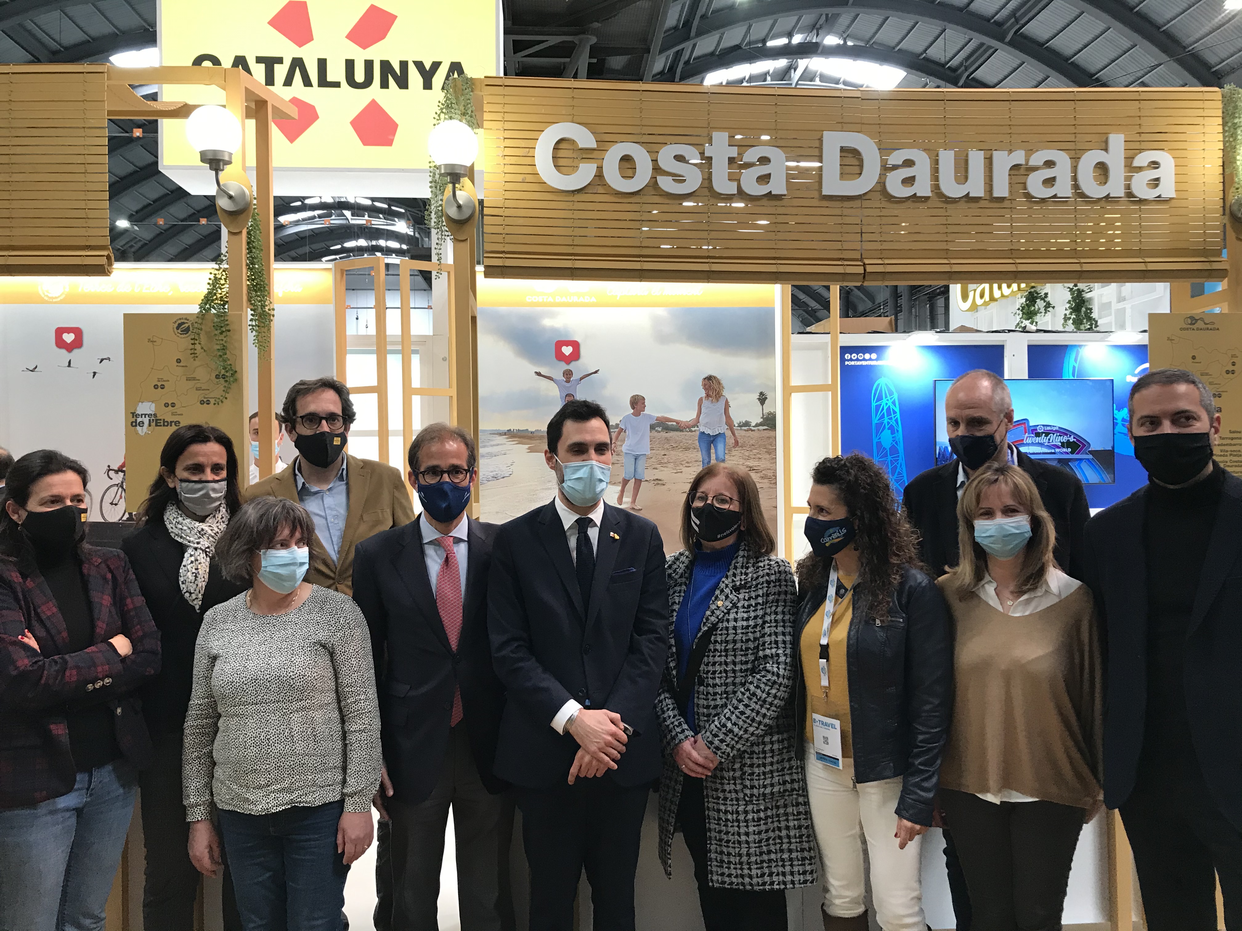 Vandellòs i l’Hospitalet de l’Infant ha participat en la fira B-Travel de Barcelona per atraure als turistes de proximitat