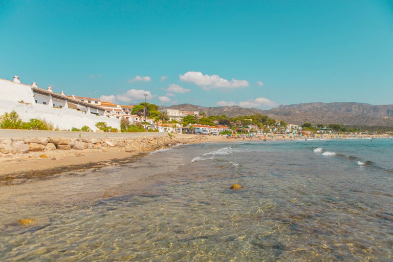 Imatge de la Platja de l'Almadrava