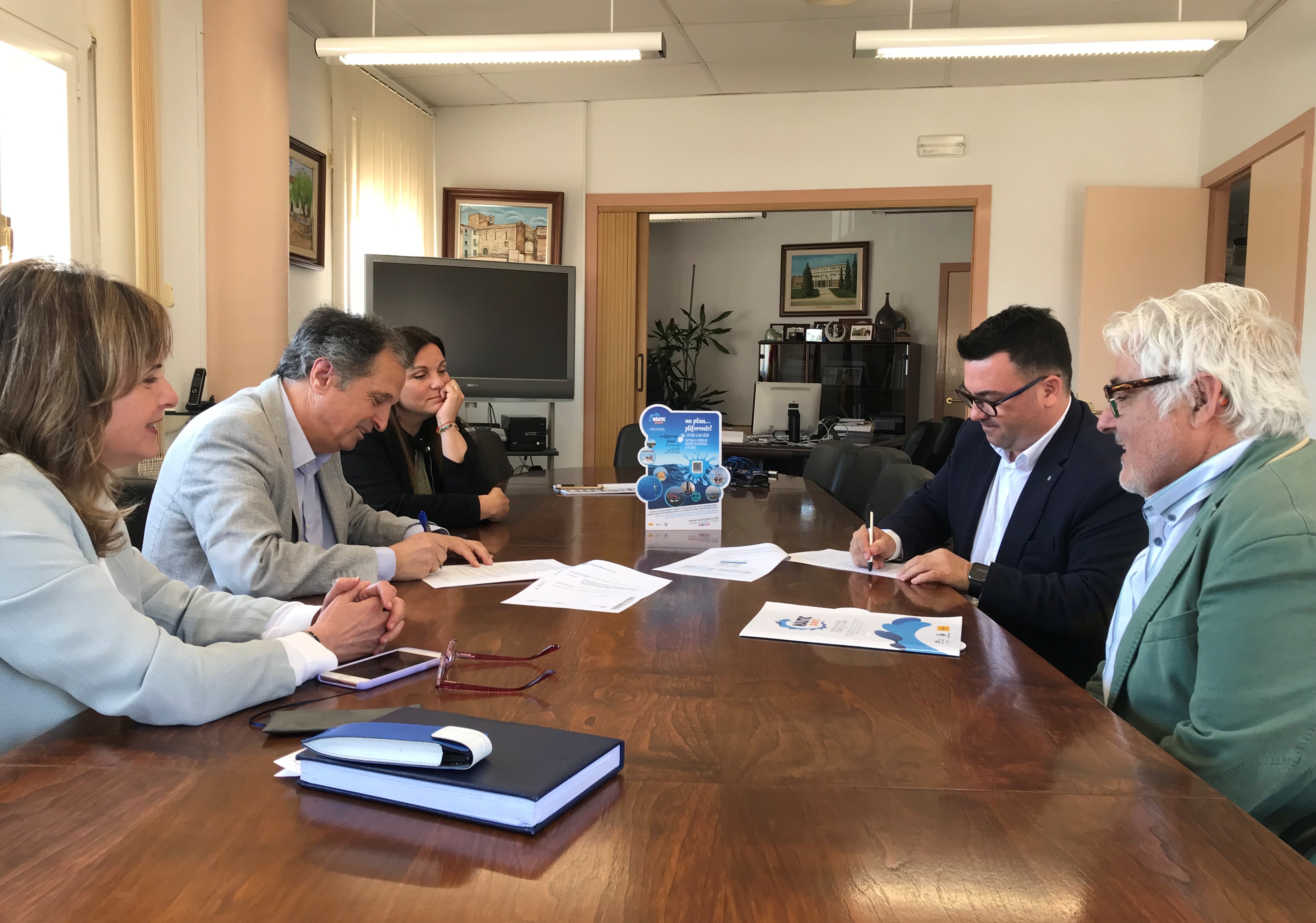 Vandellòs i l’Hospitalet de l’Infant renova del conveni de col·laboració amb l’Estació Nàutica Costa Daurada