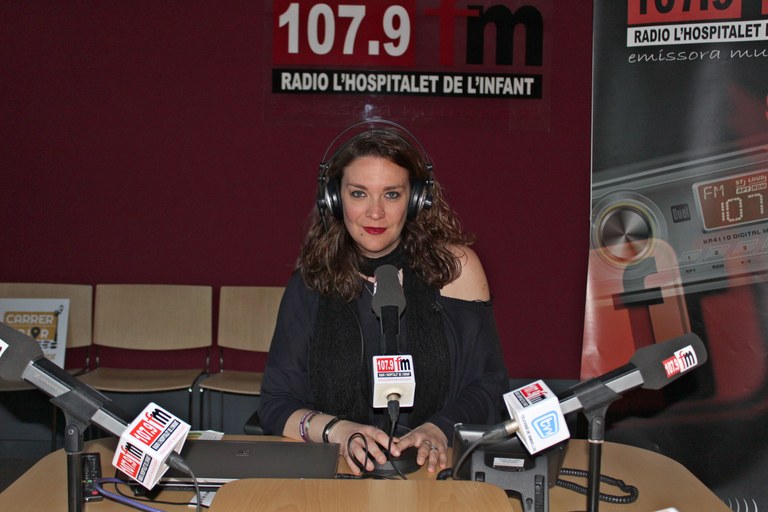 La locutora Silvia Roman