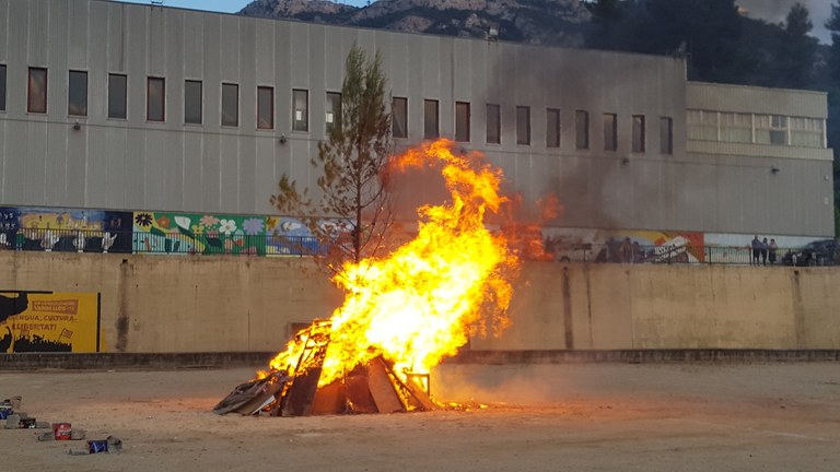 La foguera de Vandellòs