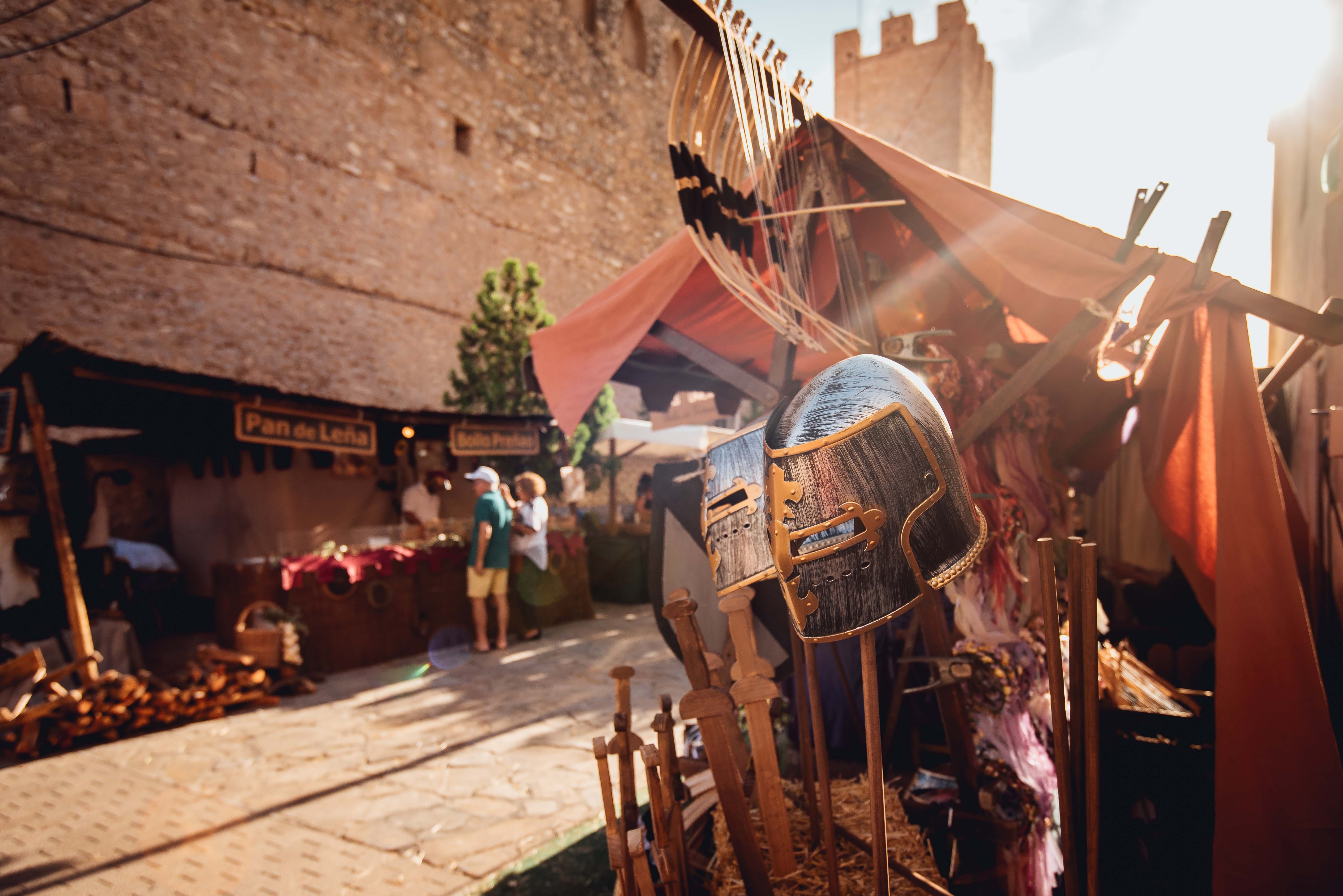 Una de les parades del Mercat