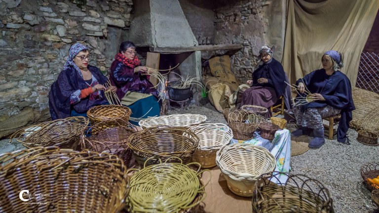 Una escena del Pessebre dels Estels