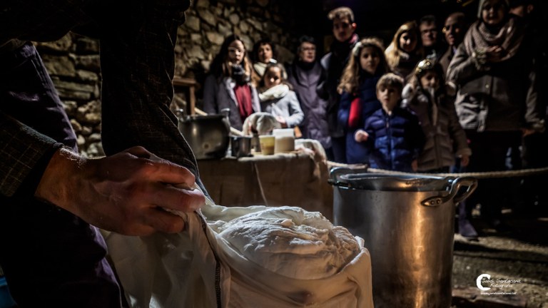 Una escena del Pessebre dels Estels